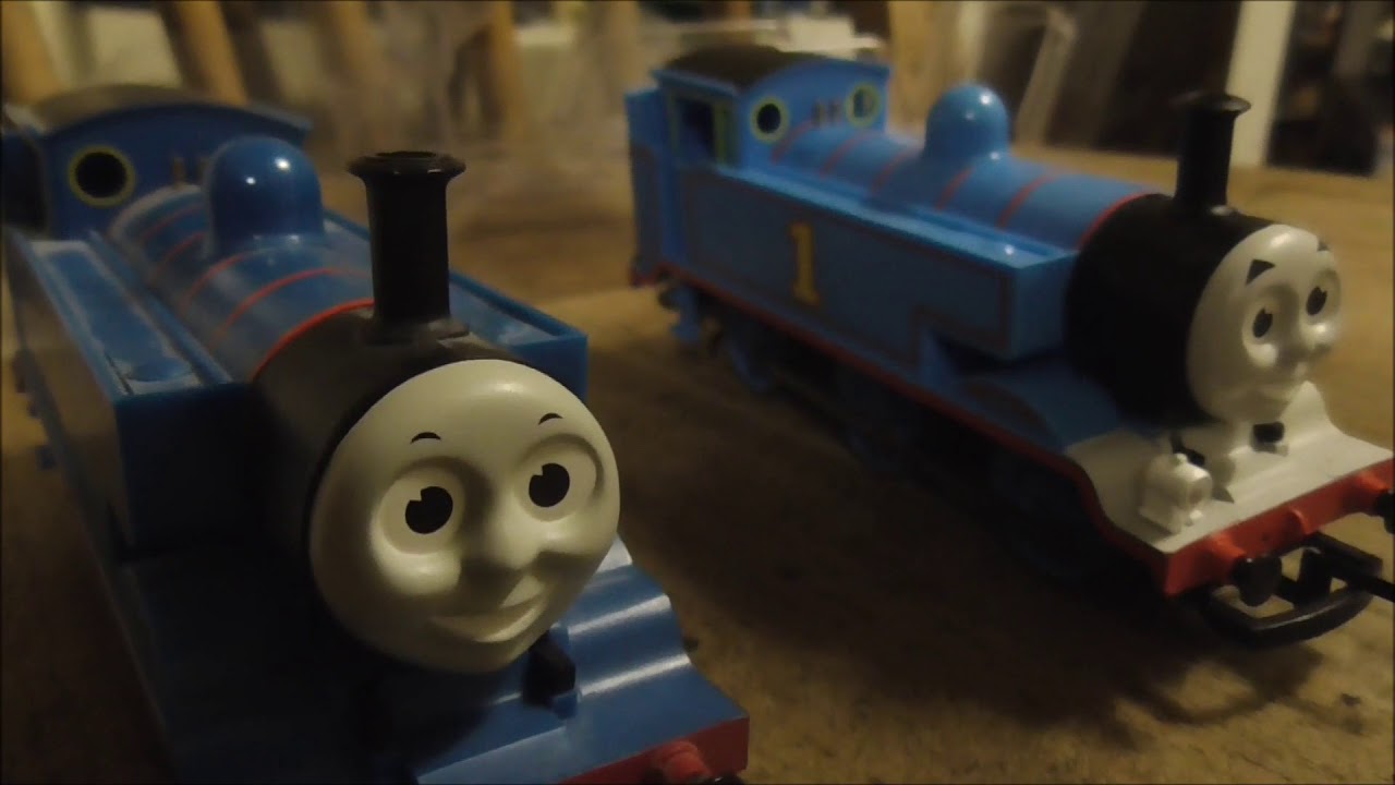 my new style hornby thomas unboxing and test run