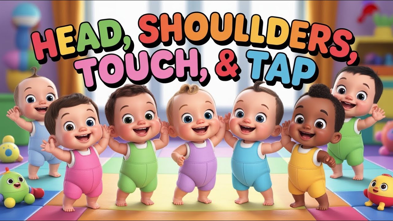 Head Shoulders Knees & Toes | Nursery Rhymes & Kids Songs!