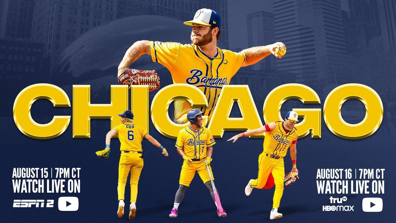Savannah Bananas vs Firefighters in Home of White Sox at Rate Field in Chicago!