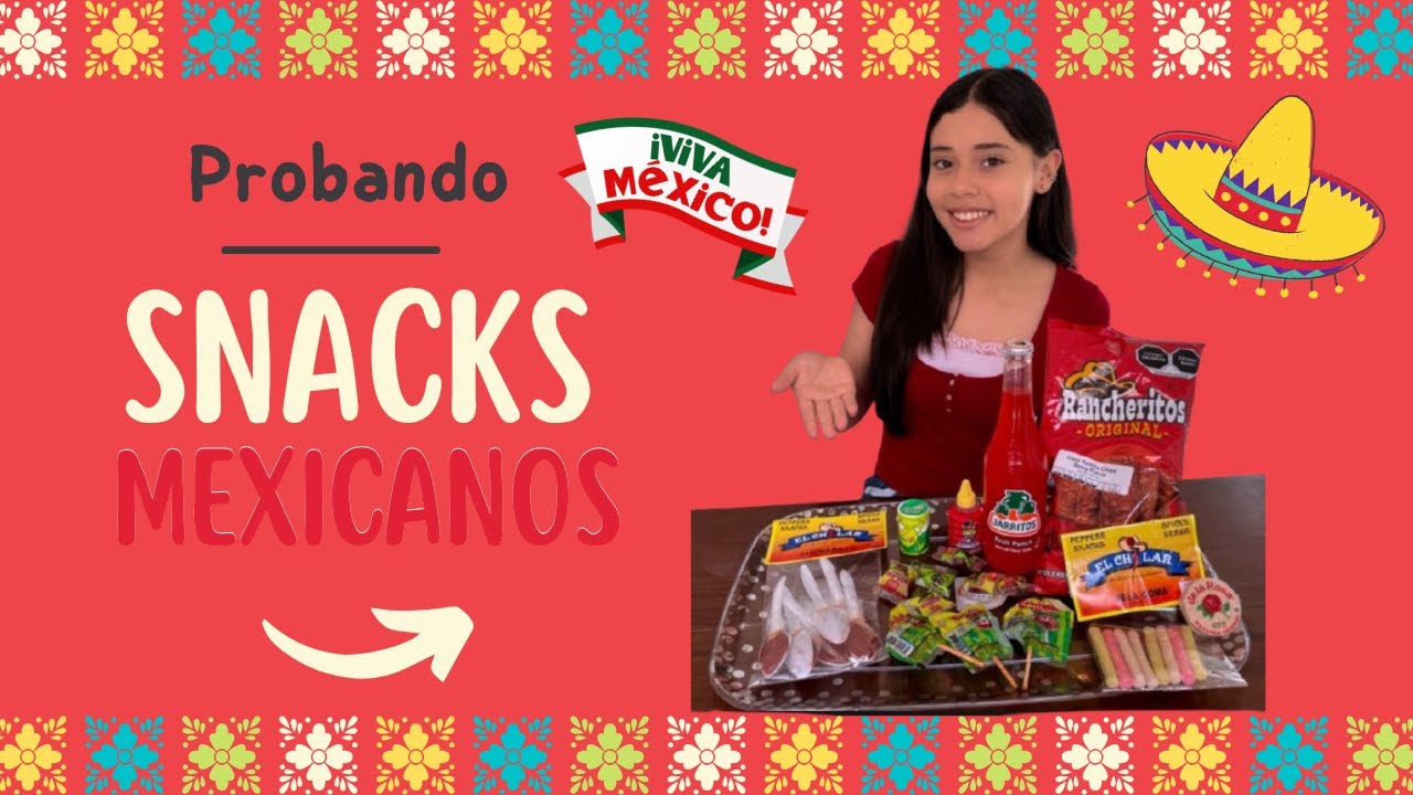 Vlog #4 Probando dulces típicos de México con mis papás 🇲🇽😋(casi que no podemos de lo picante)
