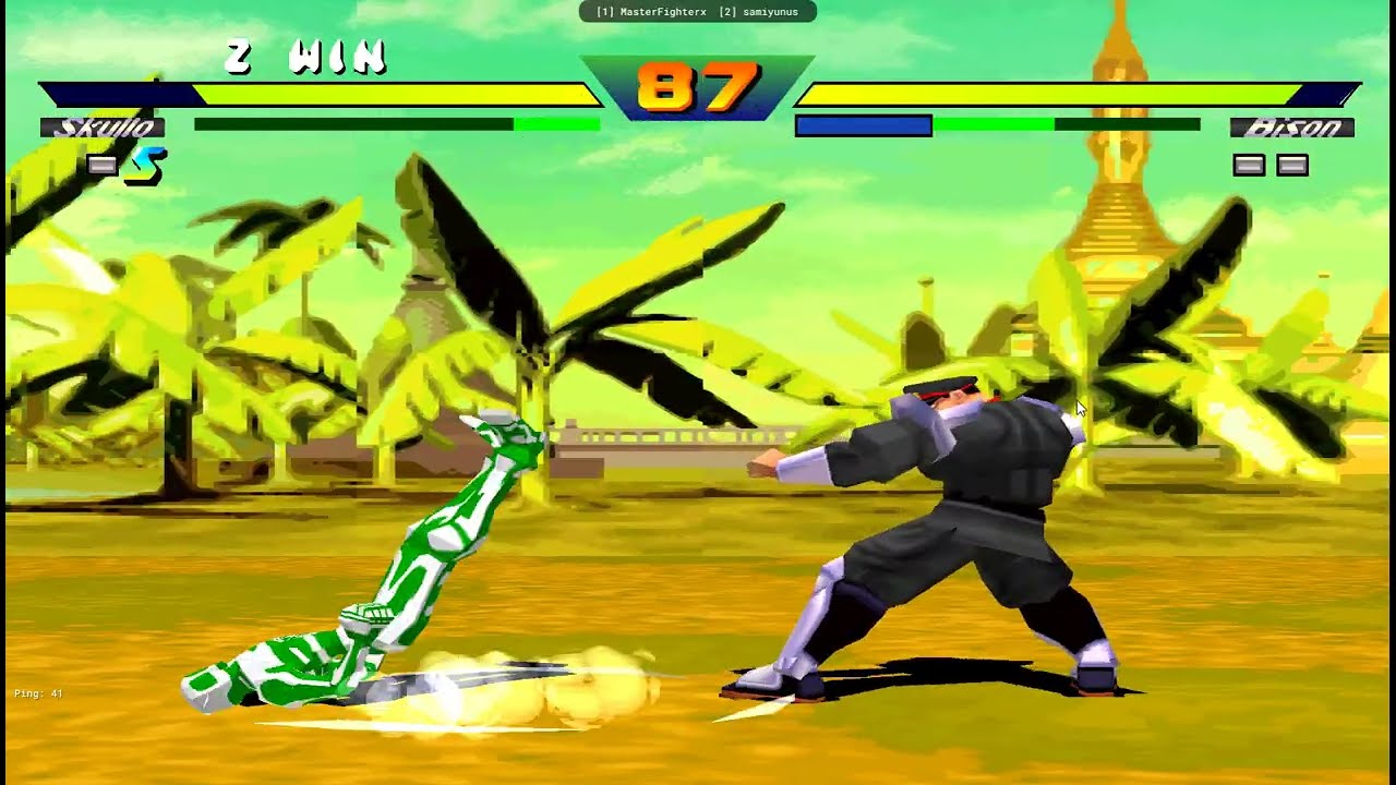 Street Fighter Ex Plus Alpha (ONLİNE) MasterFighterx Vs SamiYunus