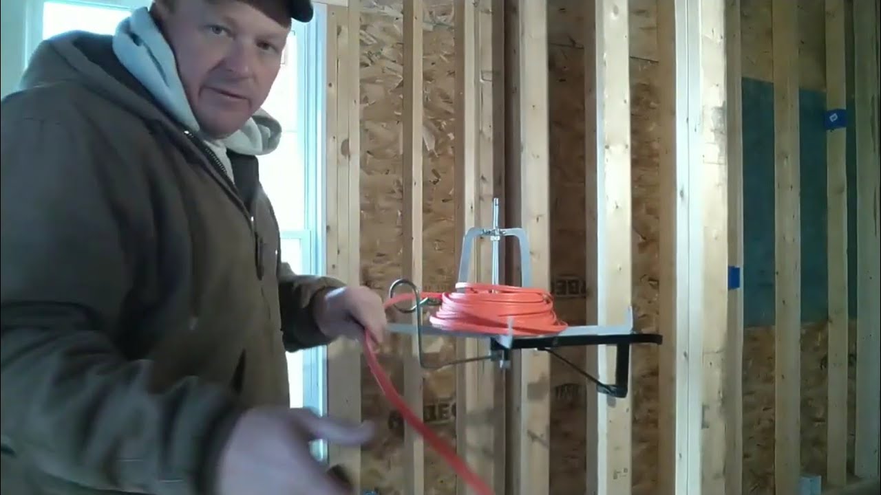Как протянуть провод Romex Electrical 🤔 (устройства для намотки кабеля)