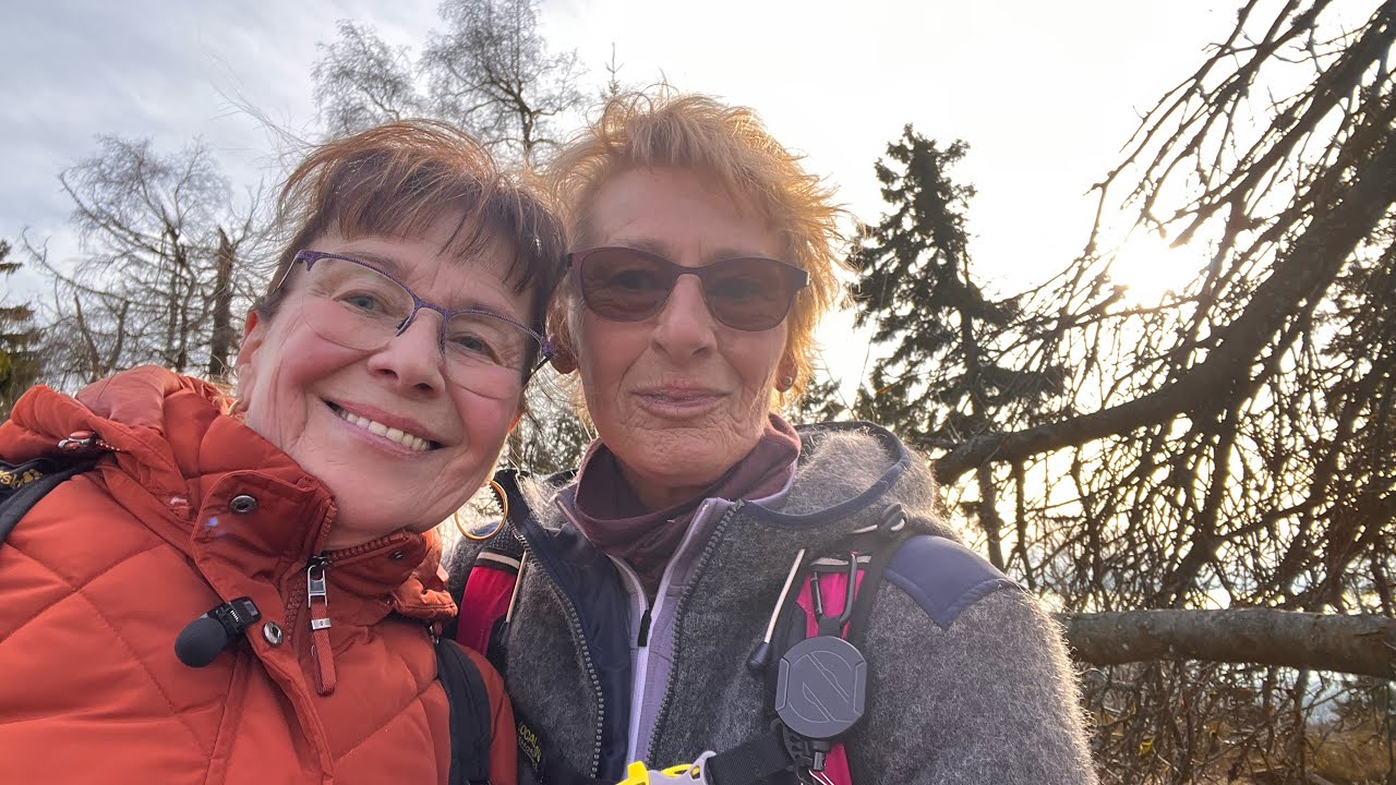 Sonne auf dem Altkönig im Taunus