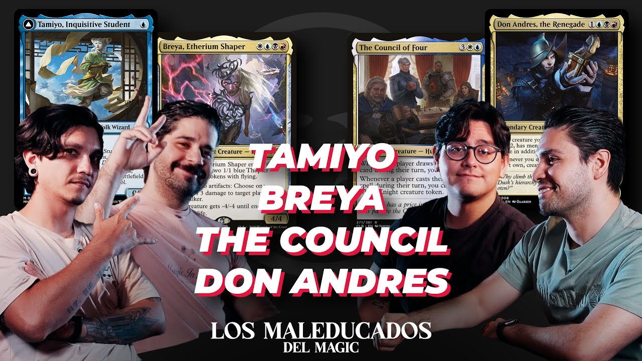 Breya, Tamiyo, Don Andrés y The Council of Four🌀 ¡PURO AZUL Y STACKS ETERNOS! | EDH 2025