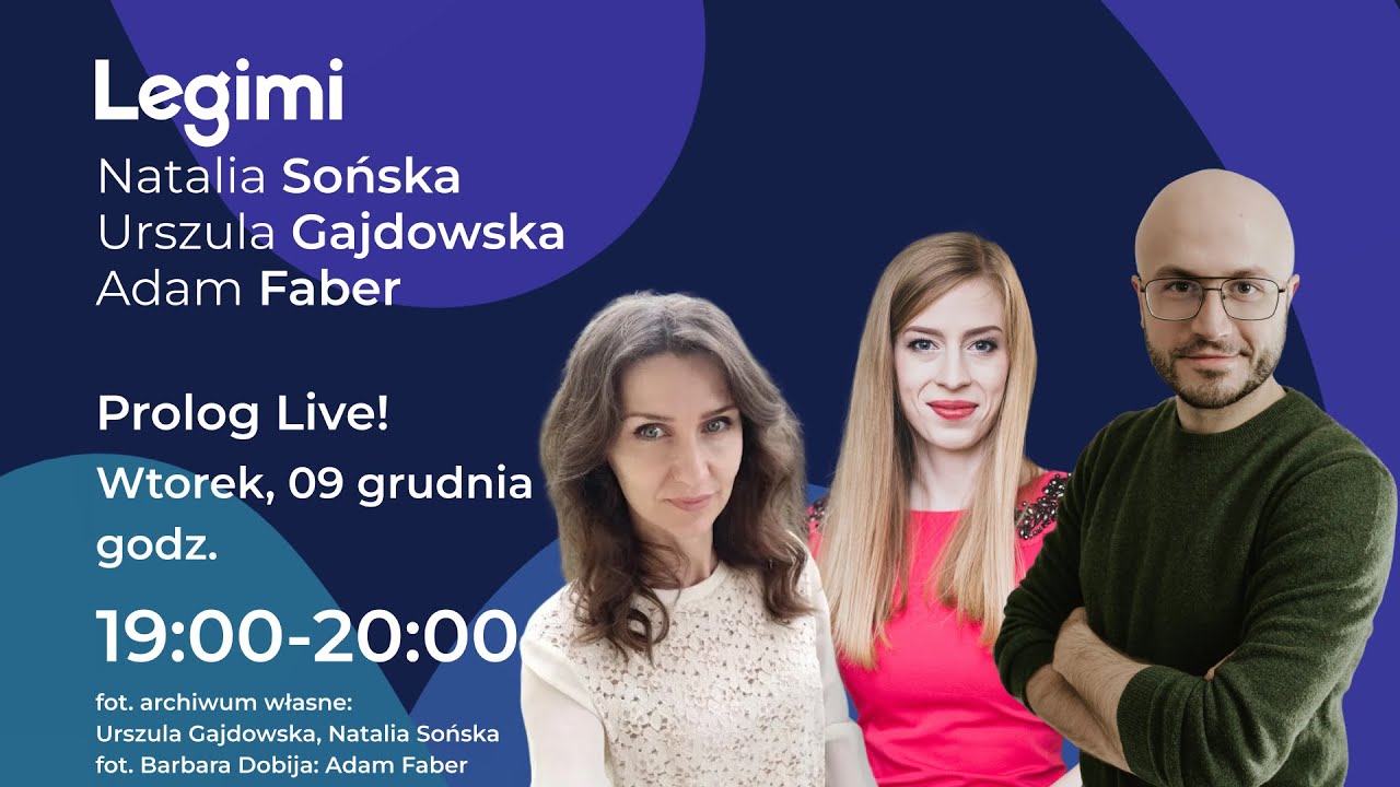 Prologowanie z Legimi! | Natalia Sońska, Urszula Gajdowska, Adam Faber | #prologlive