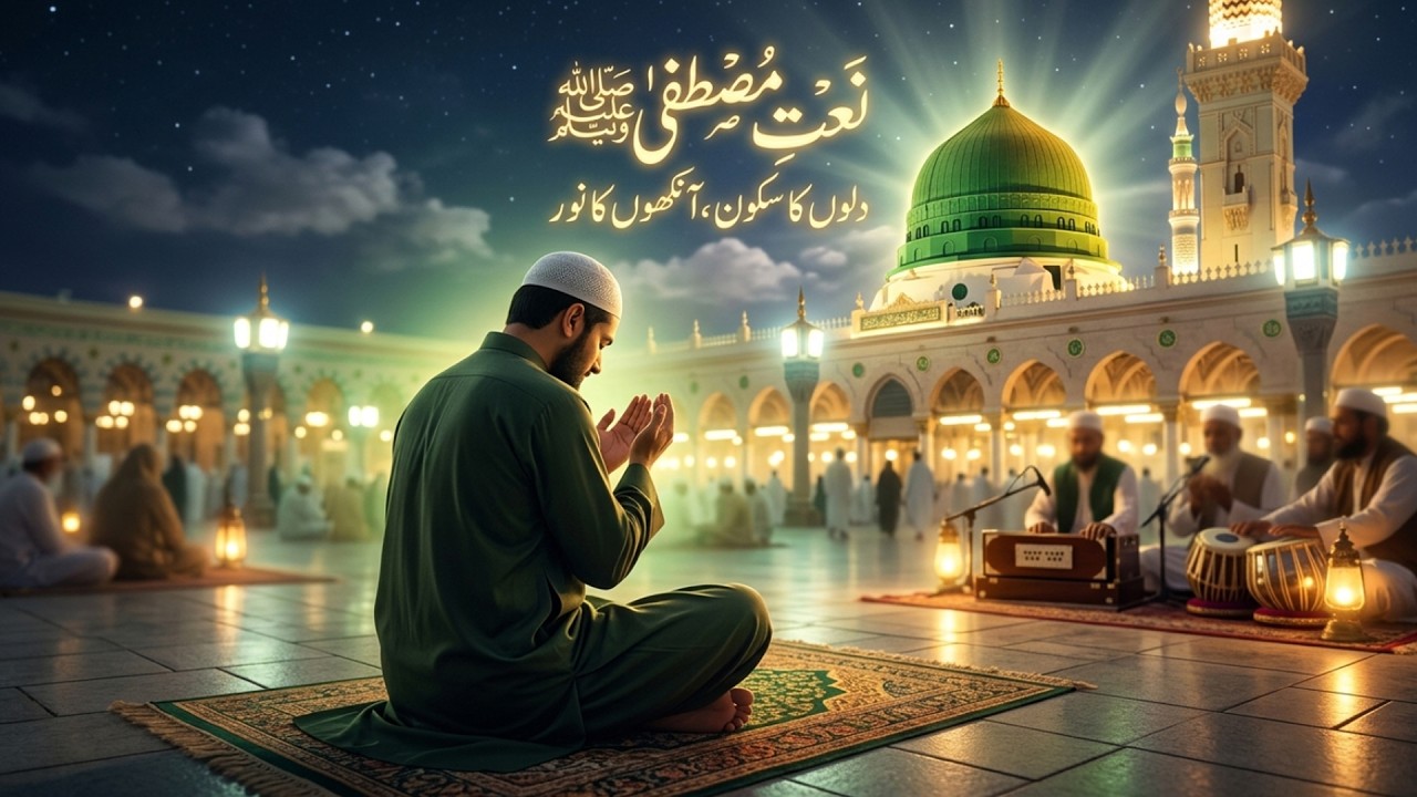 نعتِ مصطفیٰ ﷺ  دلوں کا سکون، آنکھوں کا نور  قوالی  Naat e Mustafa 7  2026
