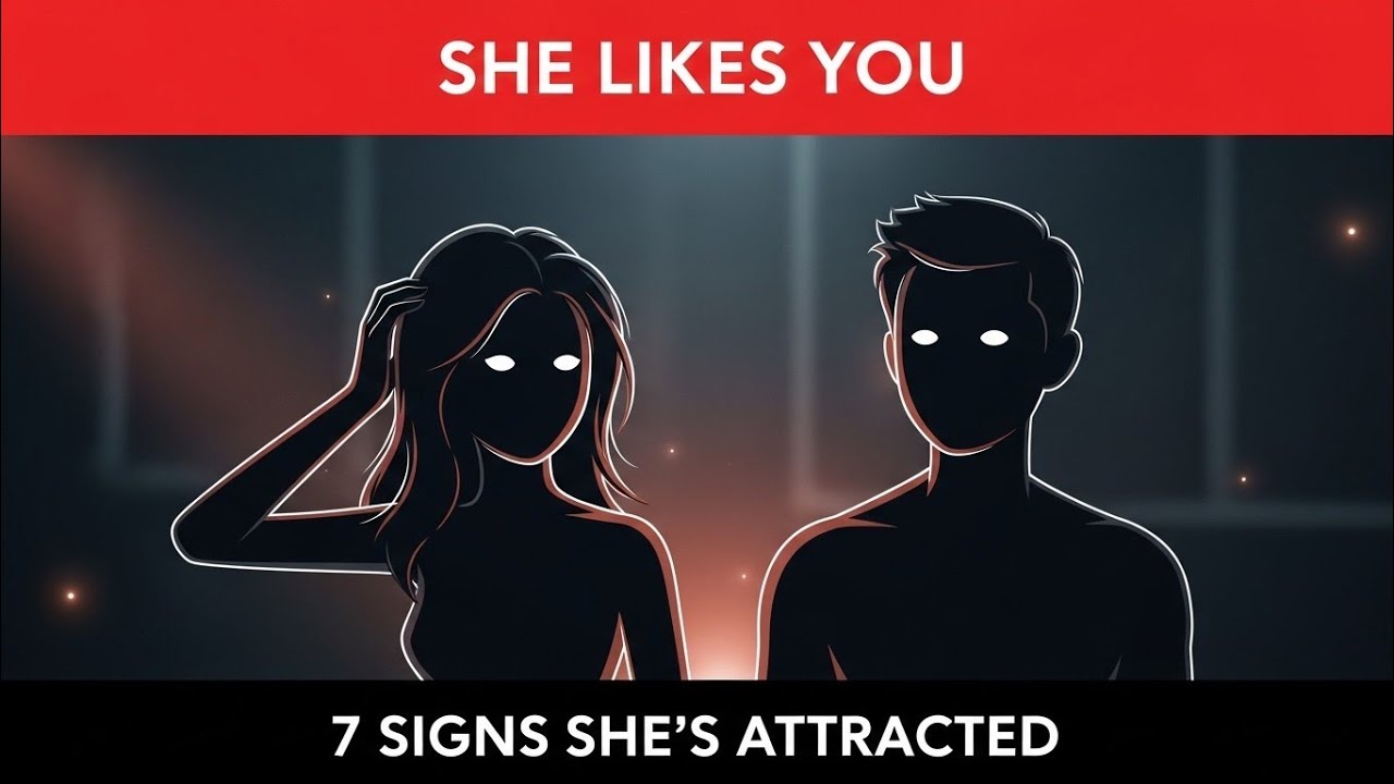 7 Hidden Signs A Woman Is Attracted To You #psychology #femalepsychology #attractionpsychology 