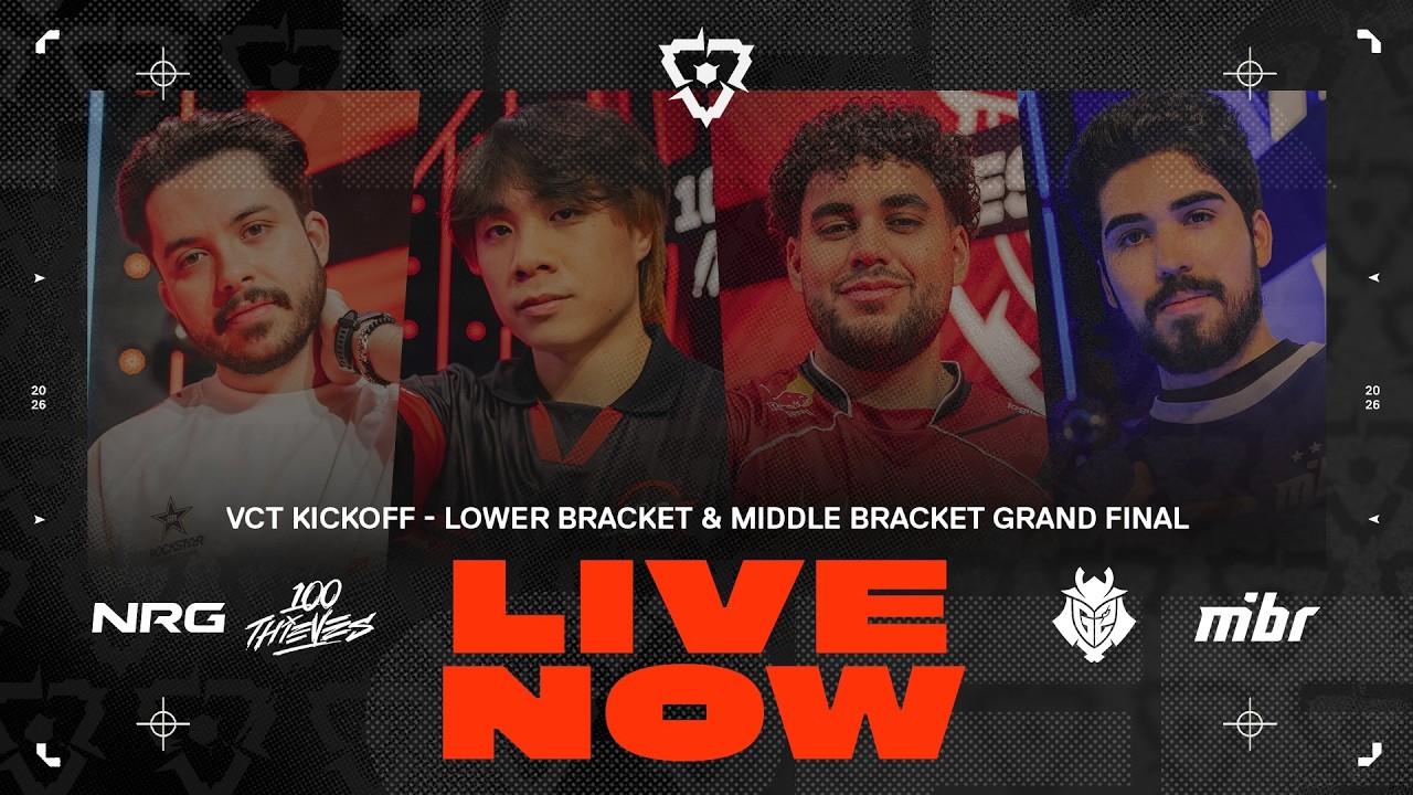 NRG vs 100T - VCT Americas 26 Kickoff - Lower Bracket