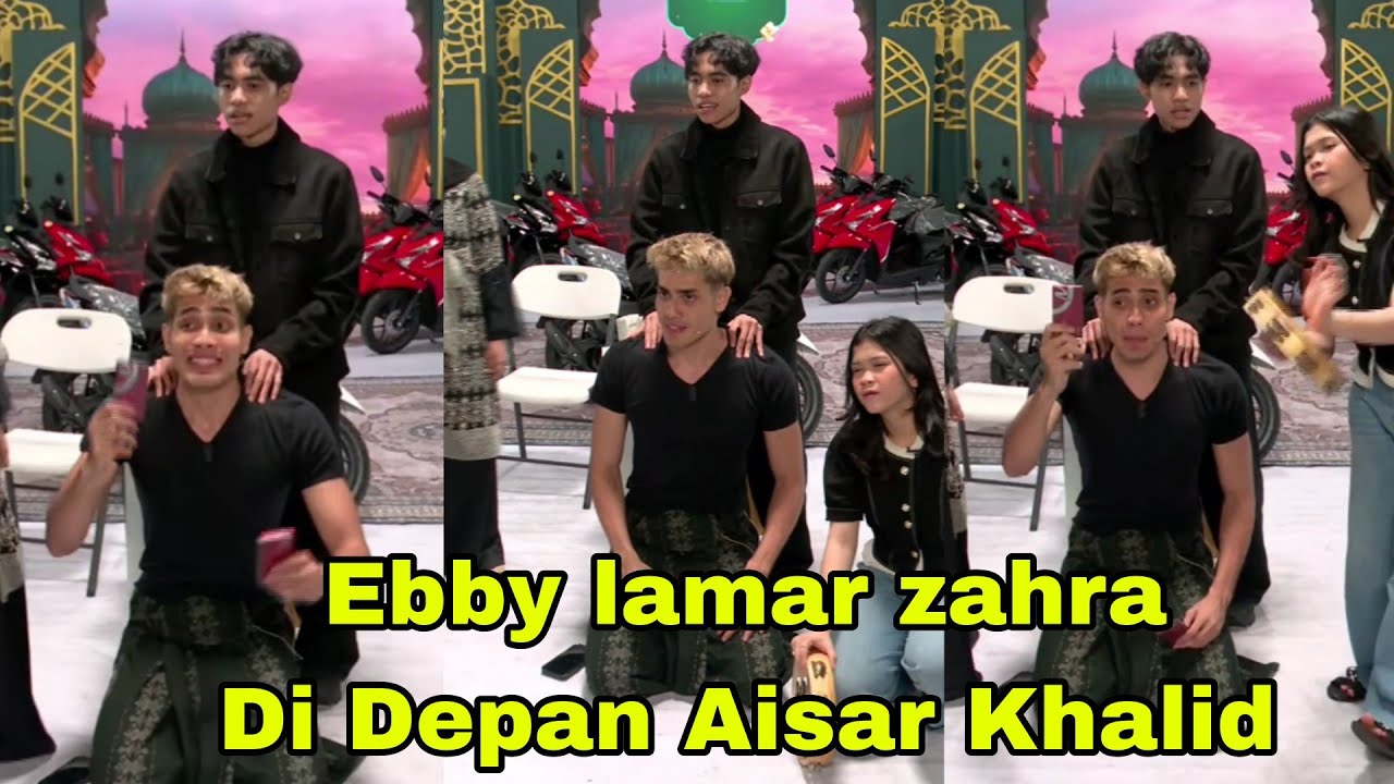 EBBY LAMAR ZAHRA DI DEPAN AISAR KHALID GAK MAU KALAH
