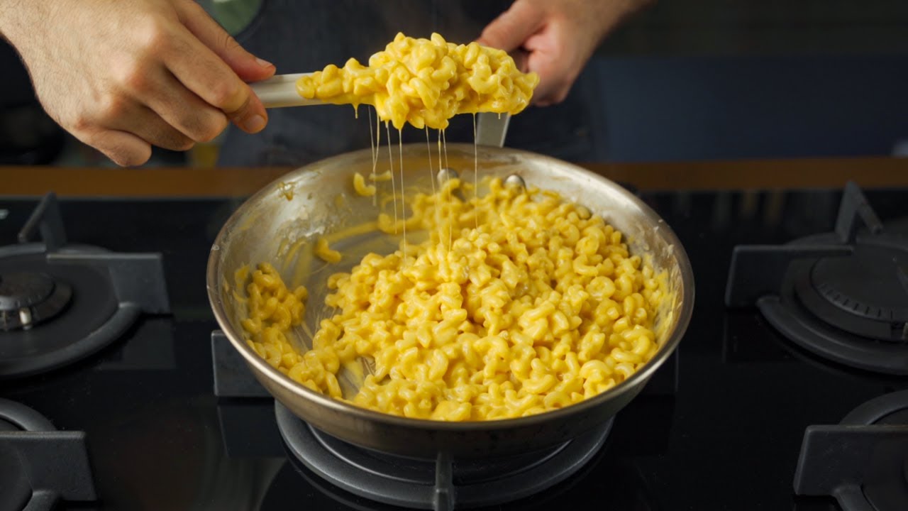 ماك اند چيز | معكرونة مع طن جبن | ثلاثة مكونات