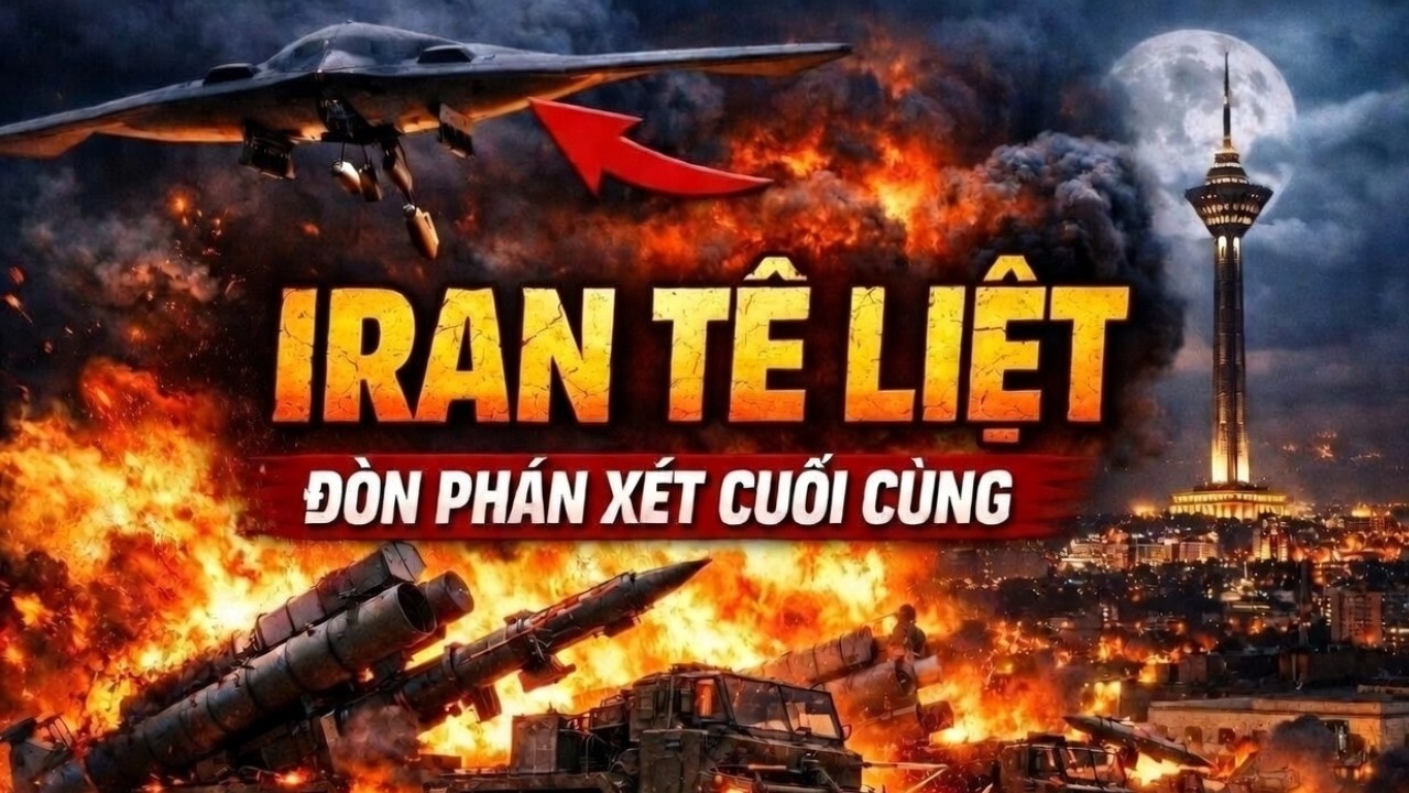 IRAN TÊ LIỆT: Israel Đốt Cháy 