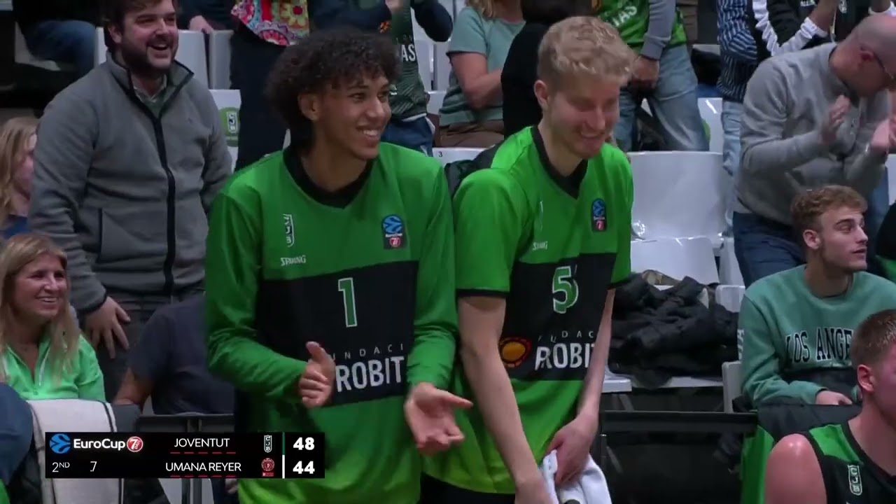 Joel Parra, r&egrave;cord de punts contra el Reyer Venezia: 23 punts