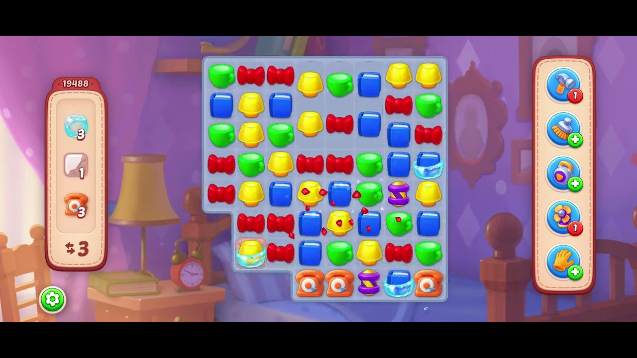 Playrix Homescapes Gameplay Walkthrough Level 19488