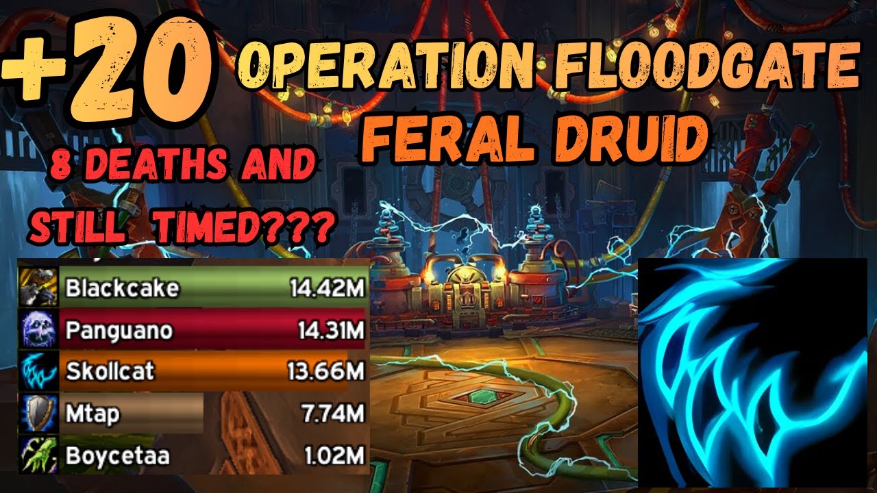 Operation Floodgate +20 | Feral Druid | TWW Season 3
