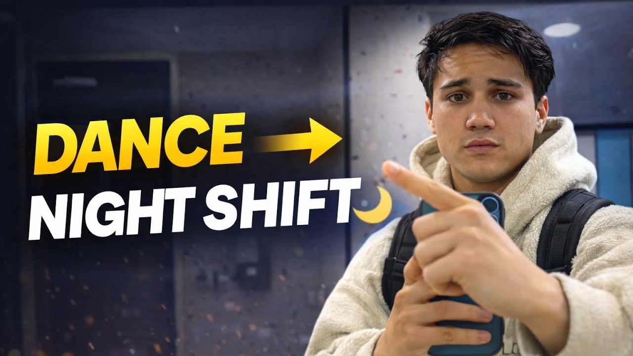 This Is My Life After Dance Class… Straight to Night Shift. #hustlevlog 