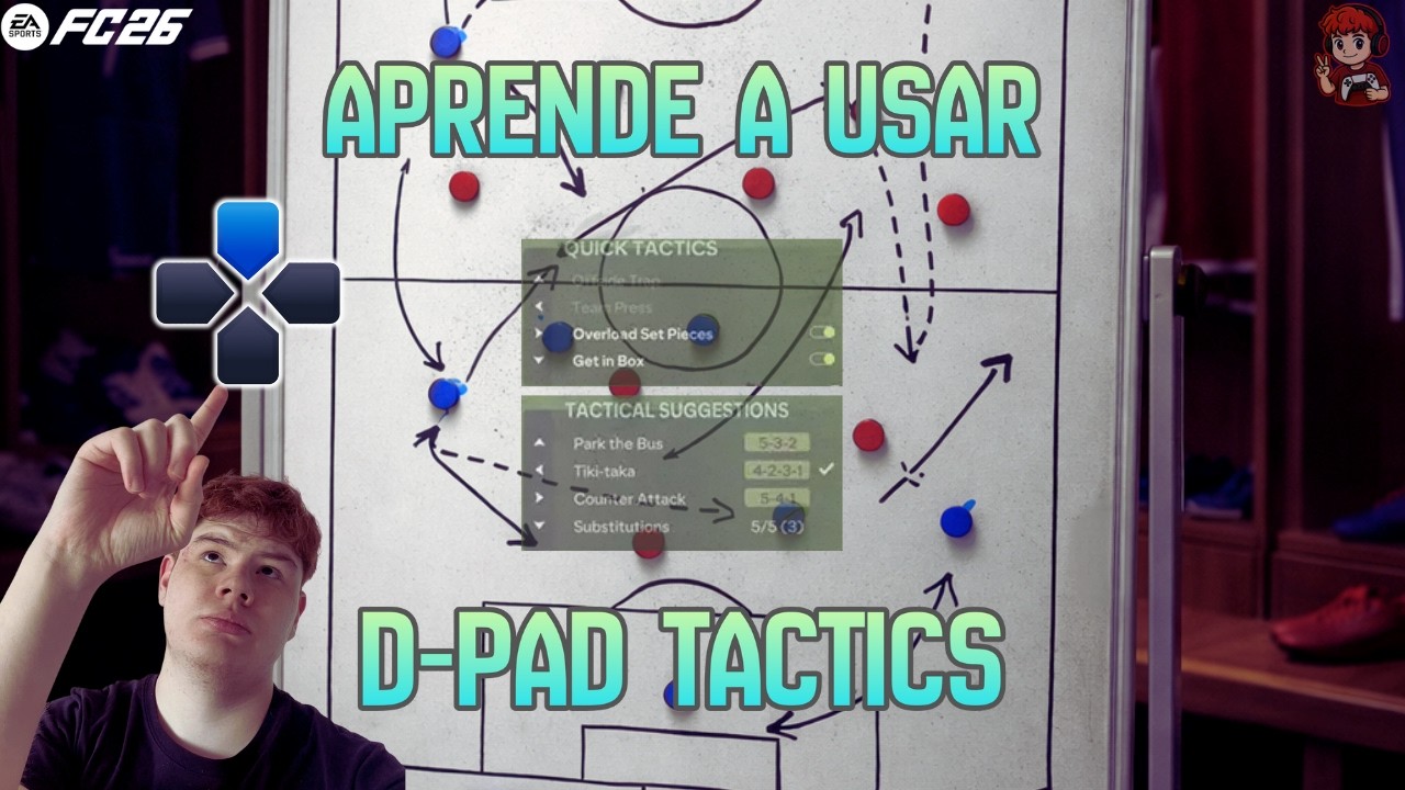 D-Pad Tactics en FC 26: qué hacen y cómo usarlas para ganar más partidos