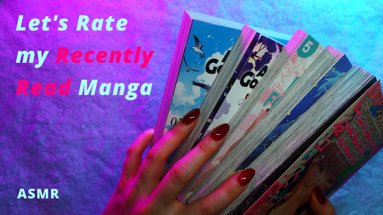 Explore my Recently Read Manga with me 📚 Whispered ASMR 🤫 Personal Ratings & Thoughts