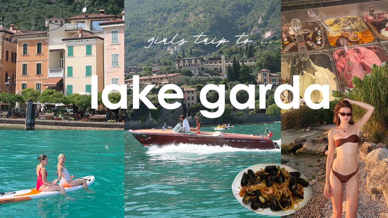 an Italian summer | Girls trip to Lake Garda | Boat days & the best villages | Models off duty