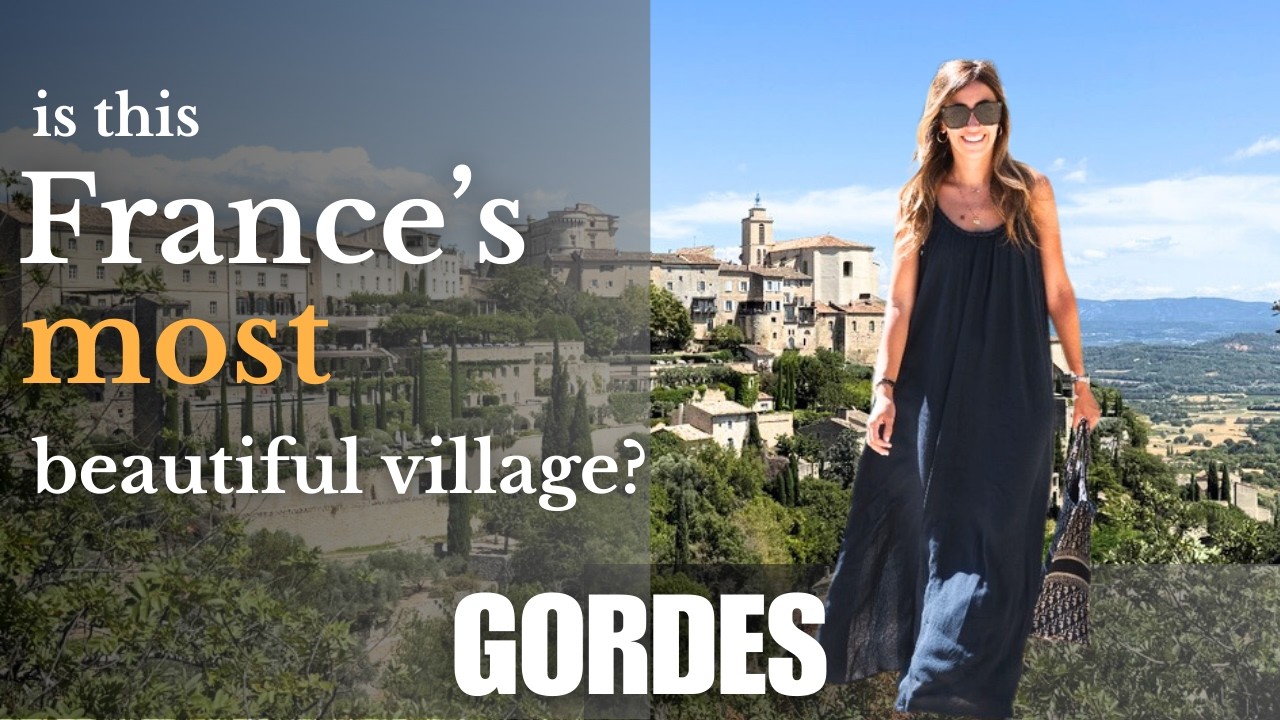 Gordes Luberon Vlog: Provence Prettiest village tour, Sénanque Abbey, Lunch at La Bastide de Pierres