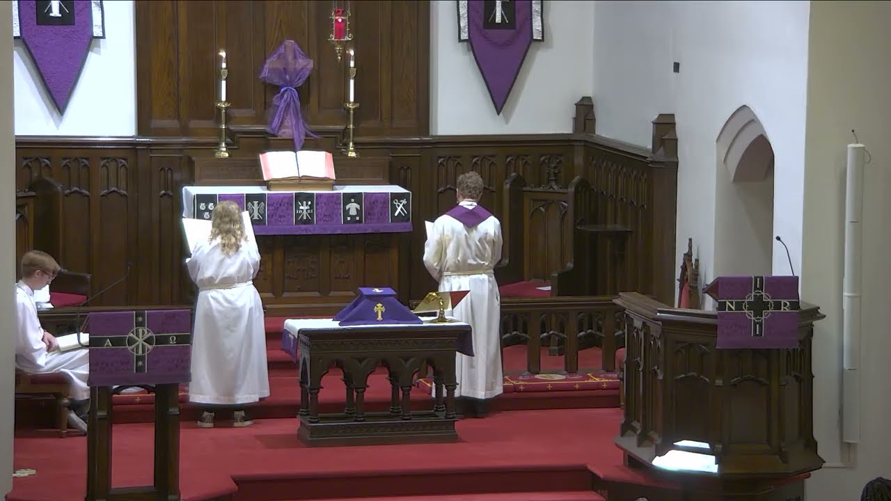 February 22, 2026: The First Sunday in Lent