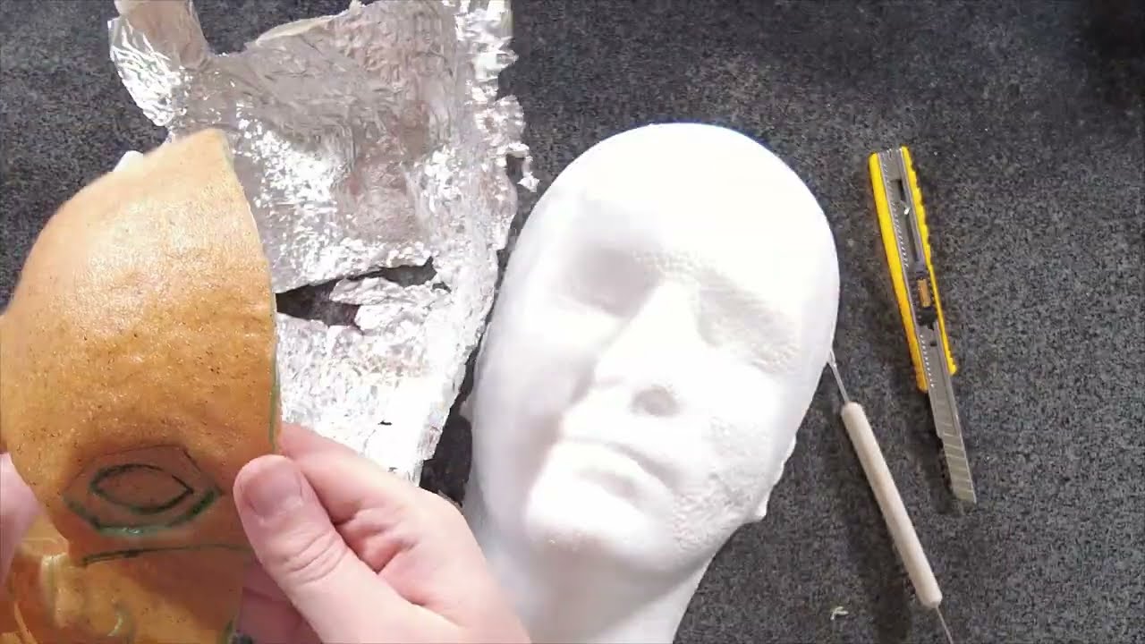 How I Made a Cthulhu Cultist Mask and Hooded Robe for Halloween Costume or Cosplay #halloween