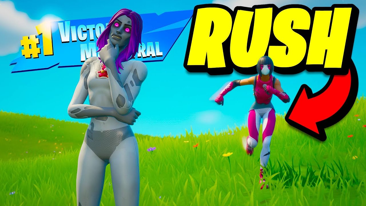 ¿SE PUEDE GANAR RUSHEANDO CON EL NUEVO META EN FORTNITE?