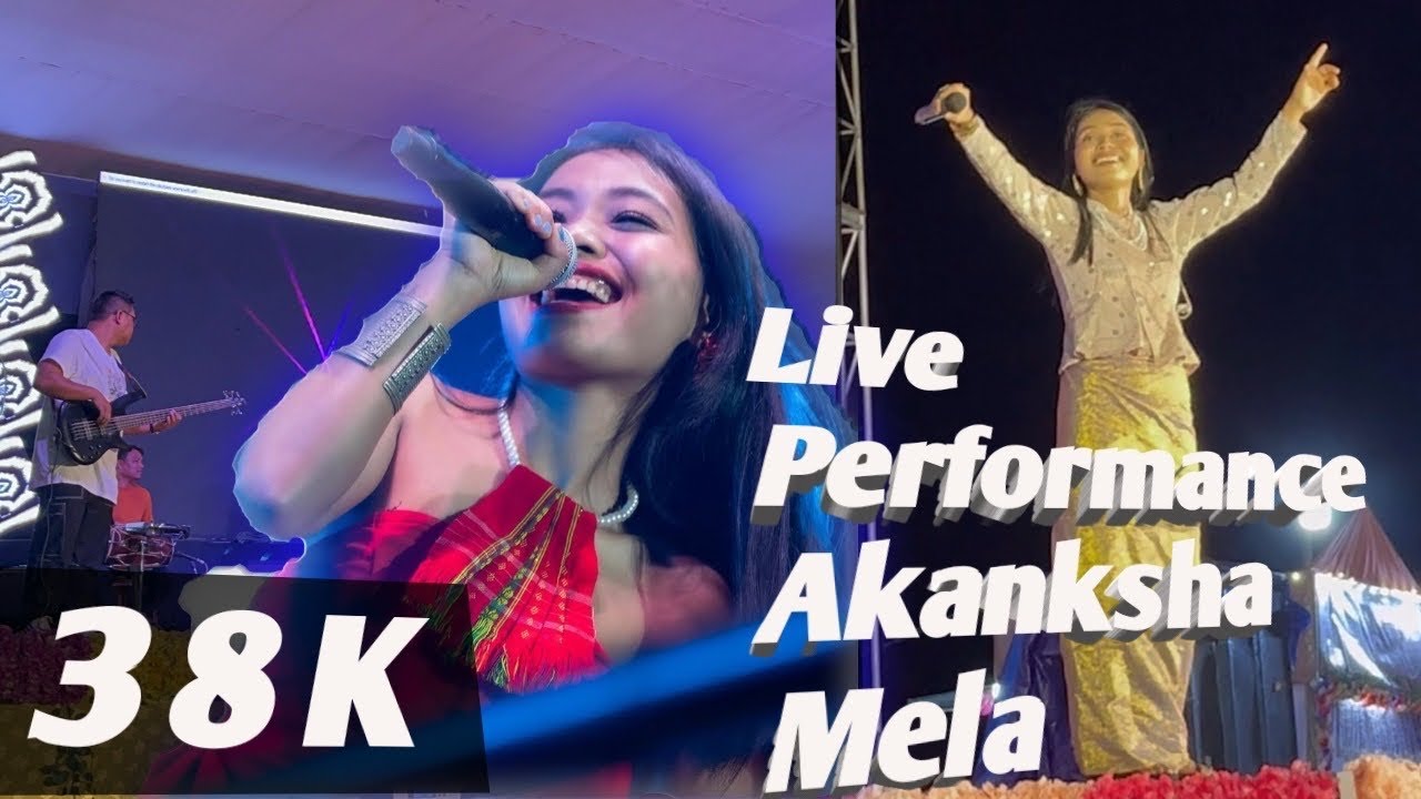 Miling Malang ll  Aaji ki raat Song Full Video Parmita Reang Live Performance Ananksha Mela 2025 