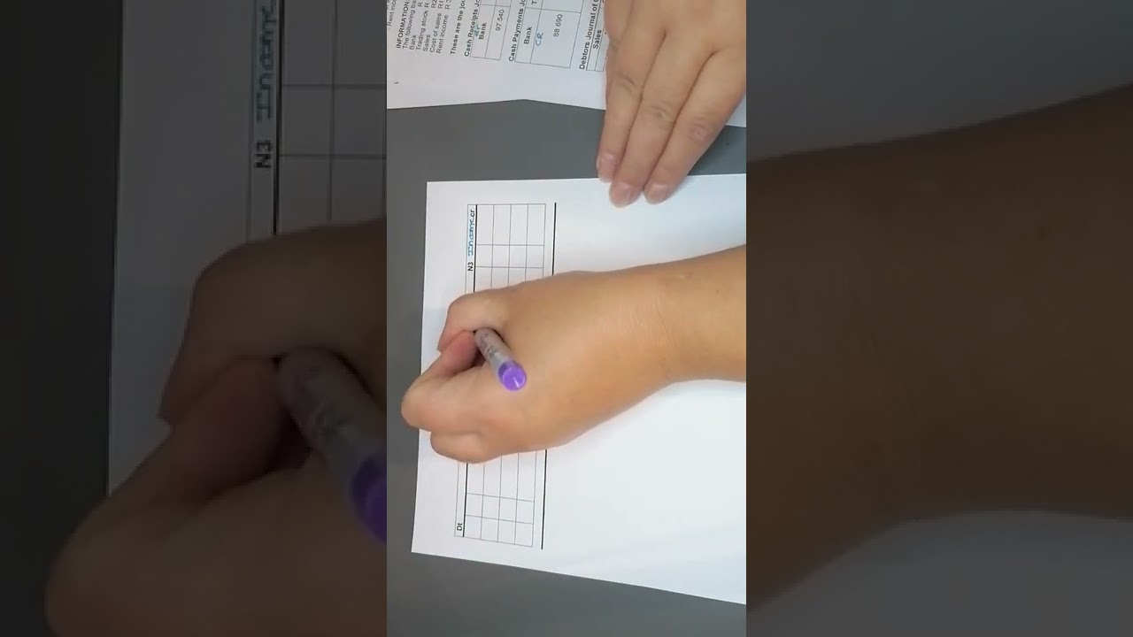 Grade 9 Posting to General Ledger