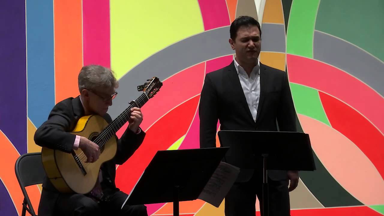 From Dowland to Britten: Nicholas Phan, tenor; Eliot FIsk, guitar