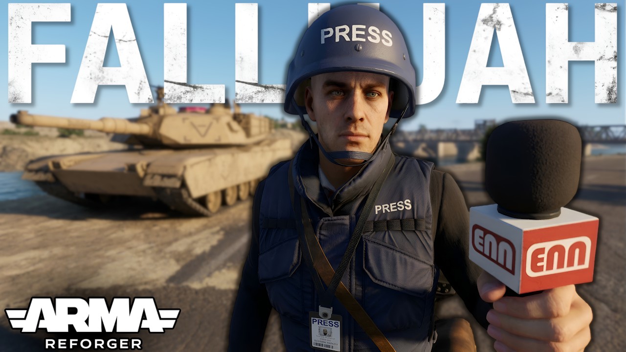 Reporting LIVE in The Streets Of Fallujah! | Arma Reforger