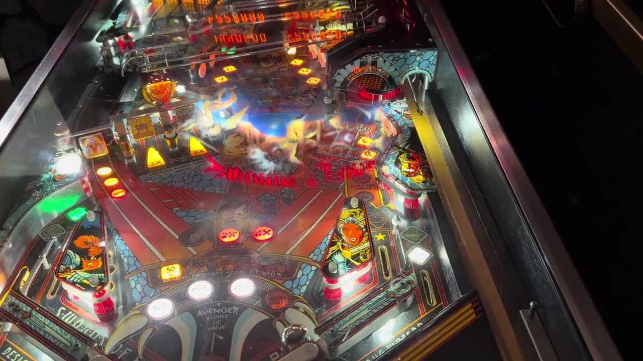 Swords of Fury pinball 1
