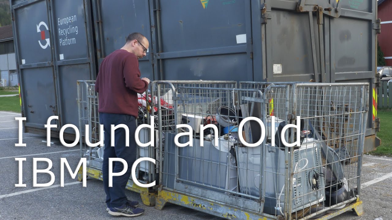 Dumpster Dive - IBM Aptiva with Windows95