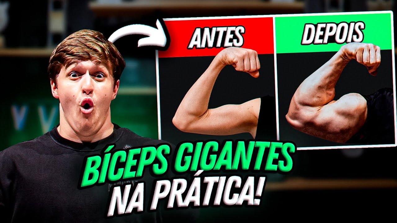 Bíceps Gigantes na Prática: Como Montar o Treino Perfeito (Passo a Passo)