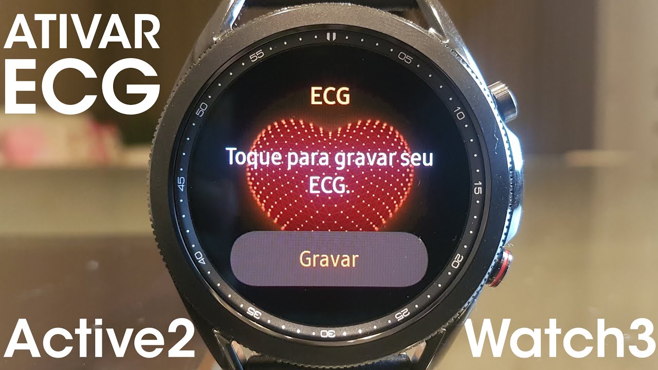 Ativando ECG no Watch 3 e Active 2 - Nova atualização Galaxy Watch traz novas funcionalidades