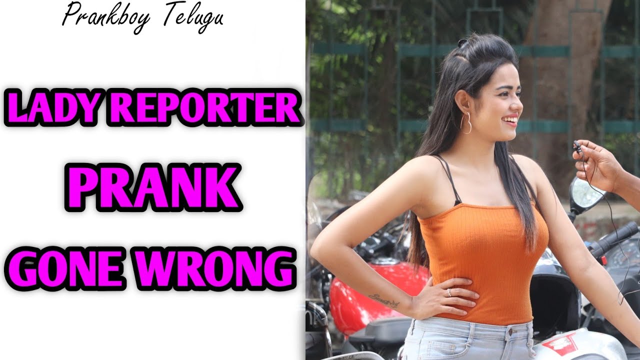 REPORTER PRANK GONE WRONG || Prankboy Telugu || Ajay Pothamsetty