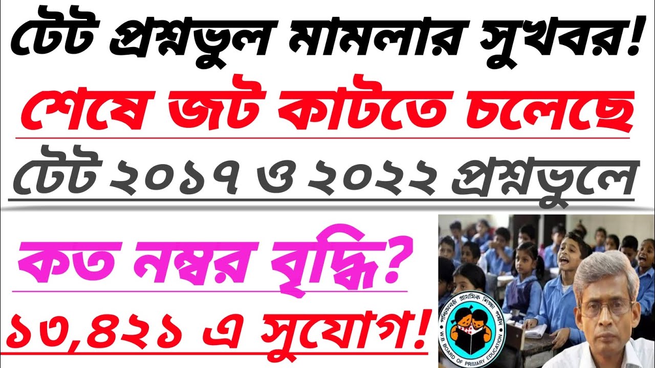 2017&2022 Tet Wrong Question Case Hearing Update/2022 Tet Interview Notification/