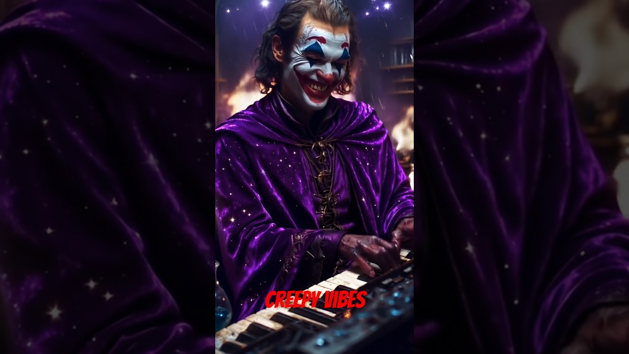 🎭 Joker Playing Haunted Piano 🎹 Creepy Vibes 