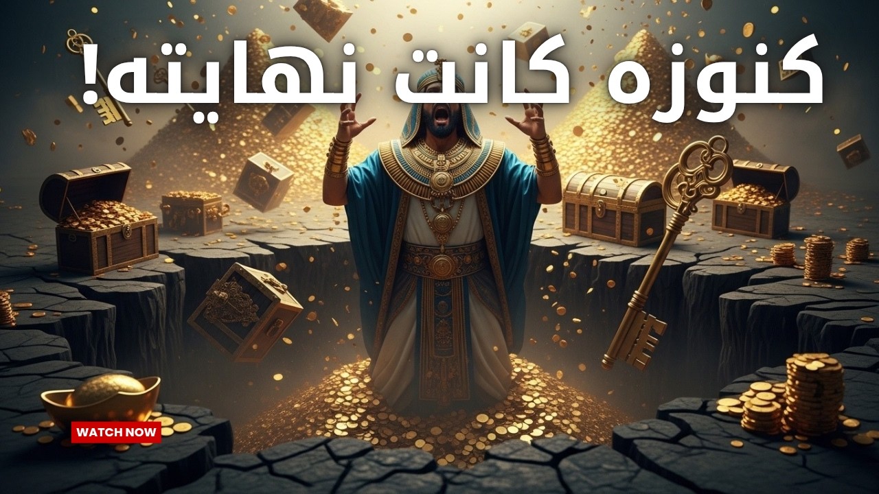 قصة قارون أغنى رجل في التاريخ... القصة الكاملة لقارون وكنوزه اللي الأرض بلعتهم😱