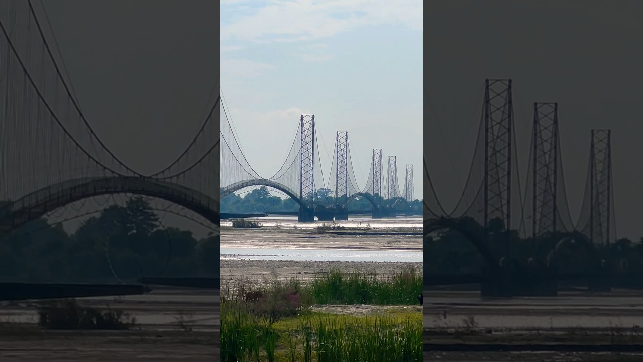 Dodhara Chandani Bridge #suspensionbridge #architecture #bridgedesign #nepal #pedestrian #funny