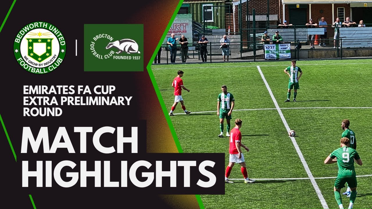 Extended Highlights - Bedworth United FC vs Brocton FC