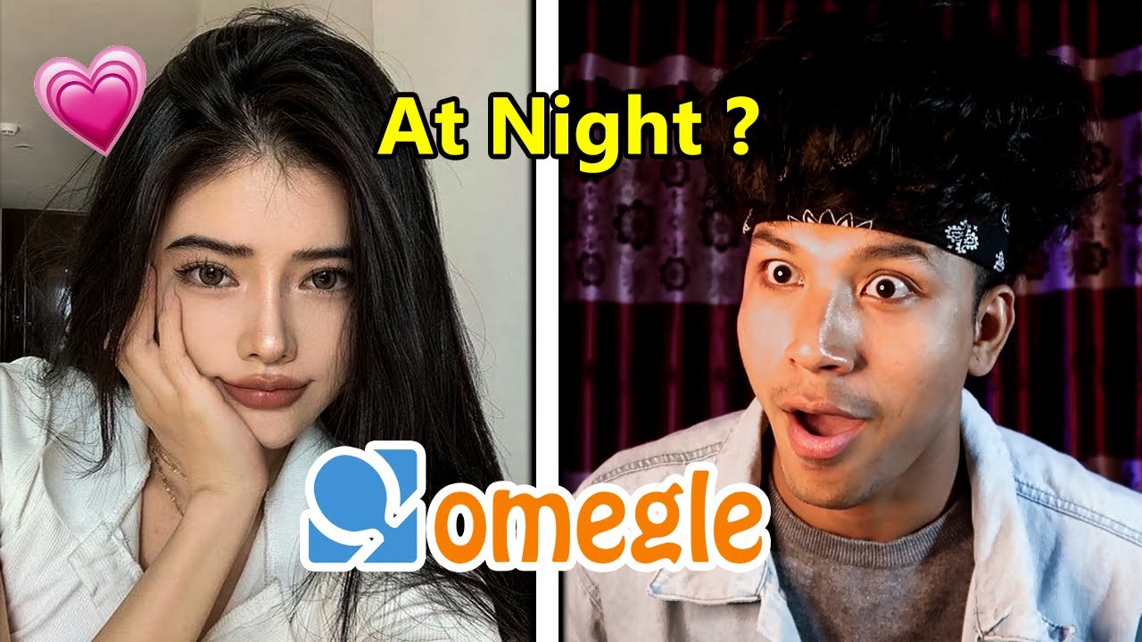 When I Go 'OMEGLE' 3:00 AM Late At NIGHT..😍 (CRAZY)
