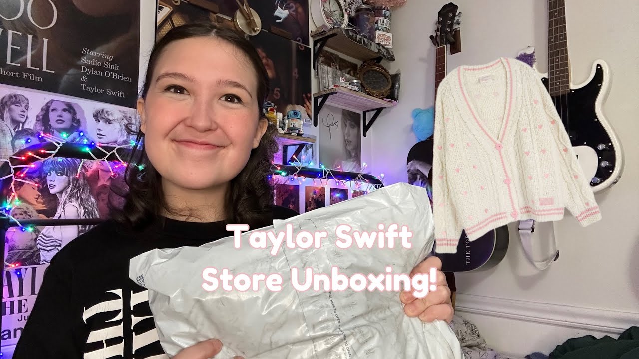 Lover Cardigan Unboxing – Taylor Swift Merch Dreams Come True
