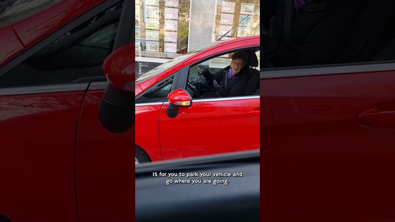 Lady Doesn't Believe Disabled Man With Blue Badge 🙄 #karen