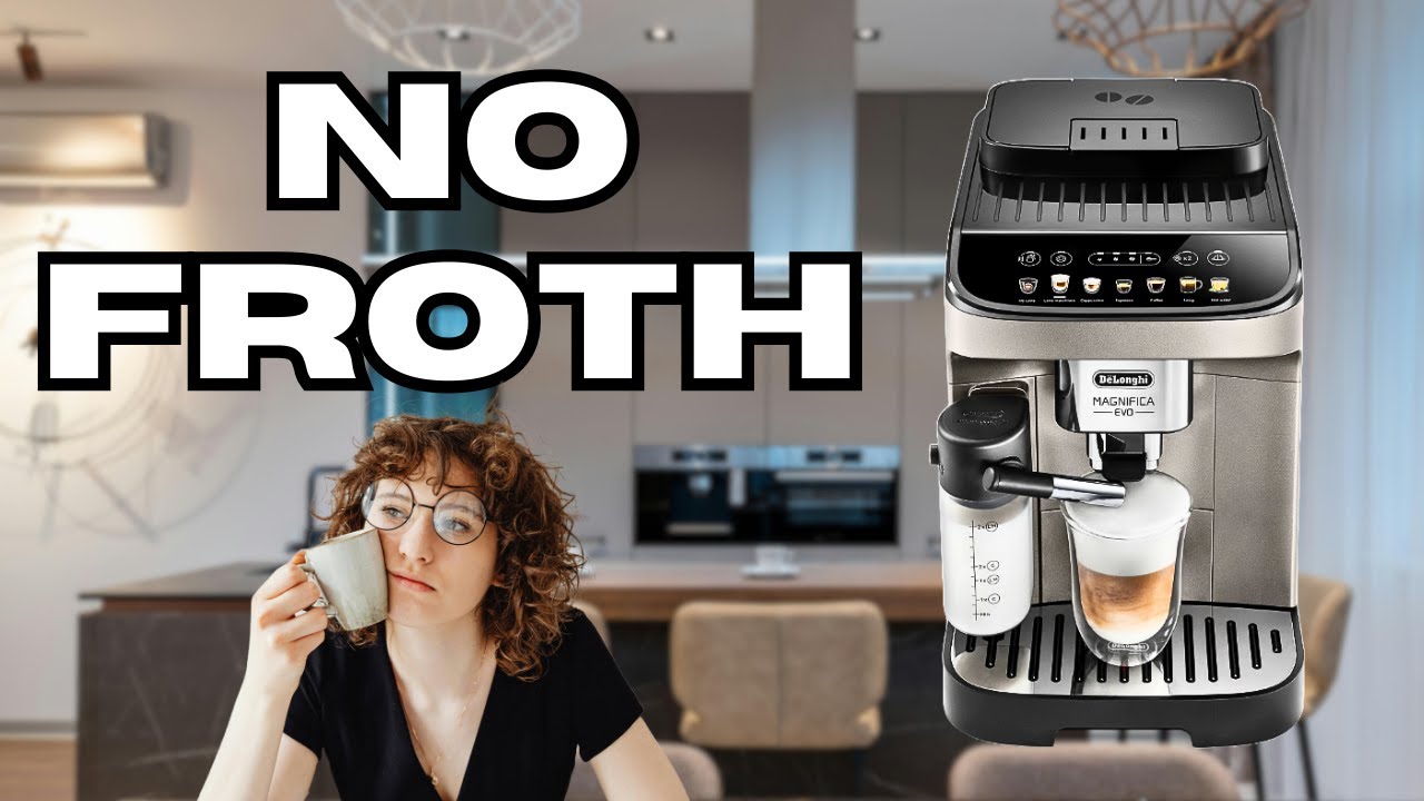 Кофемашина Delonghi Espresso больше не взбивает молоко! Почините её.