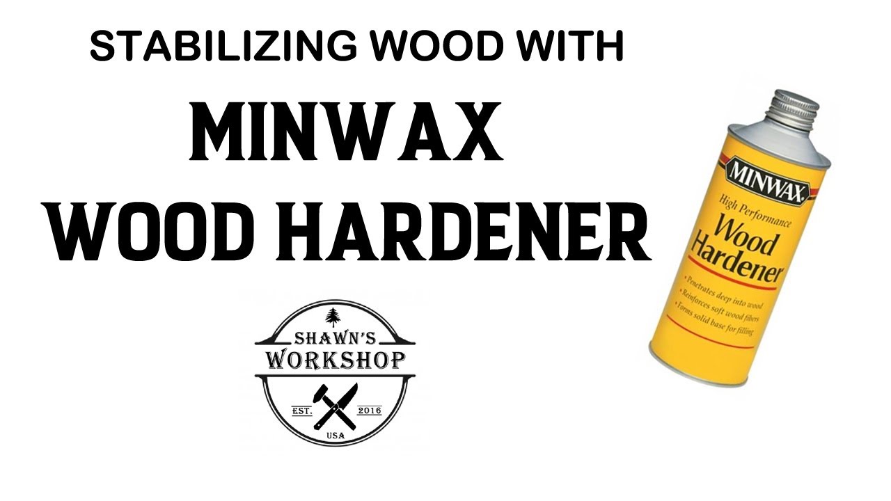 Stabilizing Wood Knife Handles with Minwax Wood Hardener