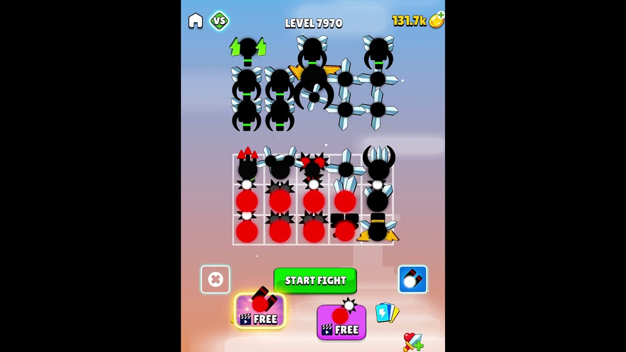 Fighter merge (road to 2 triple points )