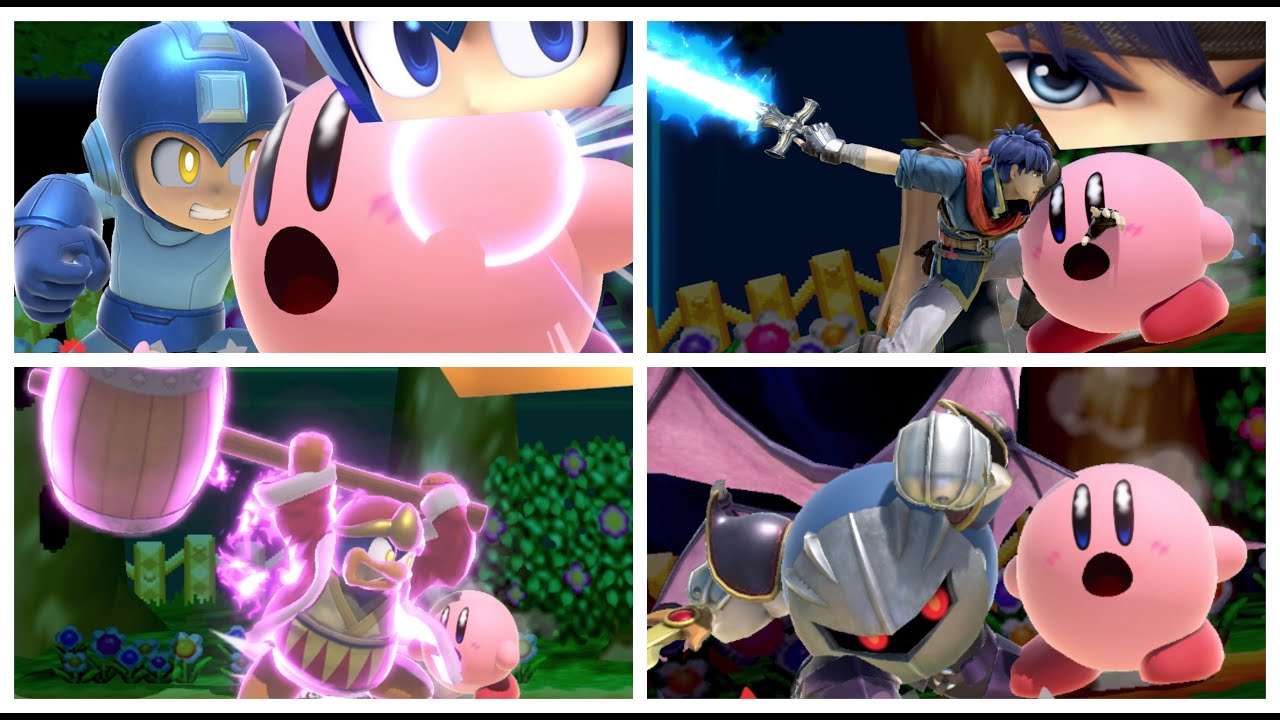 Cinematic Final Smashes on Kirby