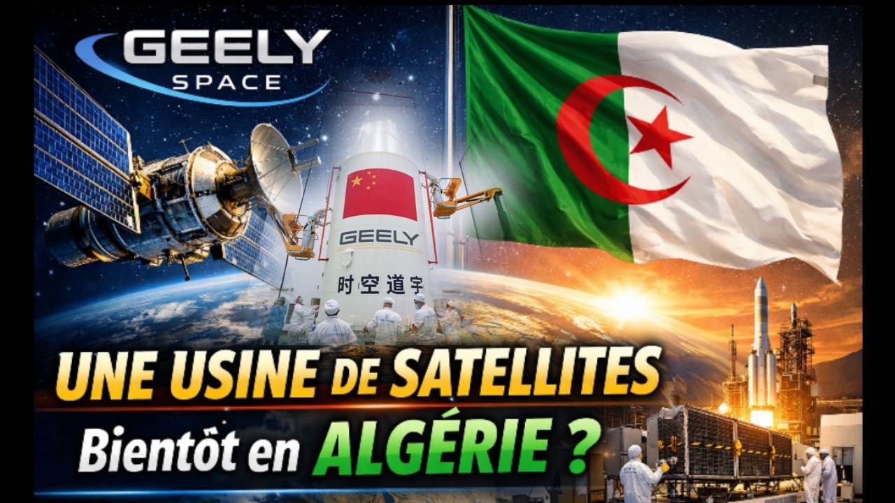 🇩🇿🇨🇳Projet spatial majeur : l’Algérie au cœur de la stratégie africaine de Zhejiang Geely Holding