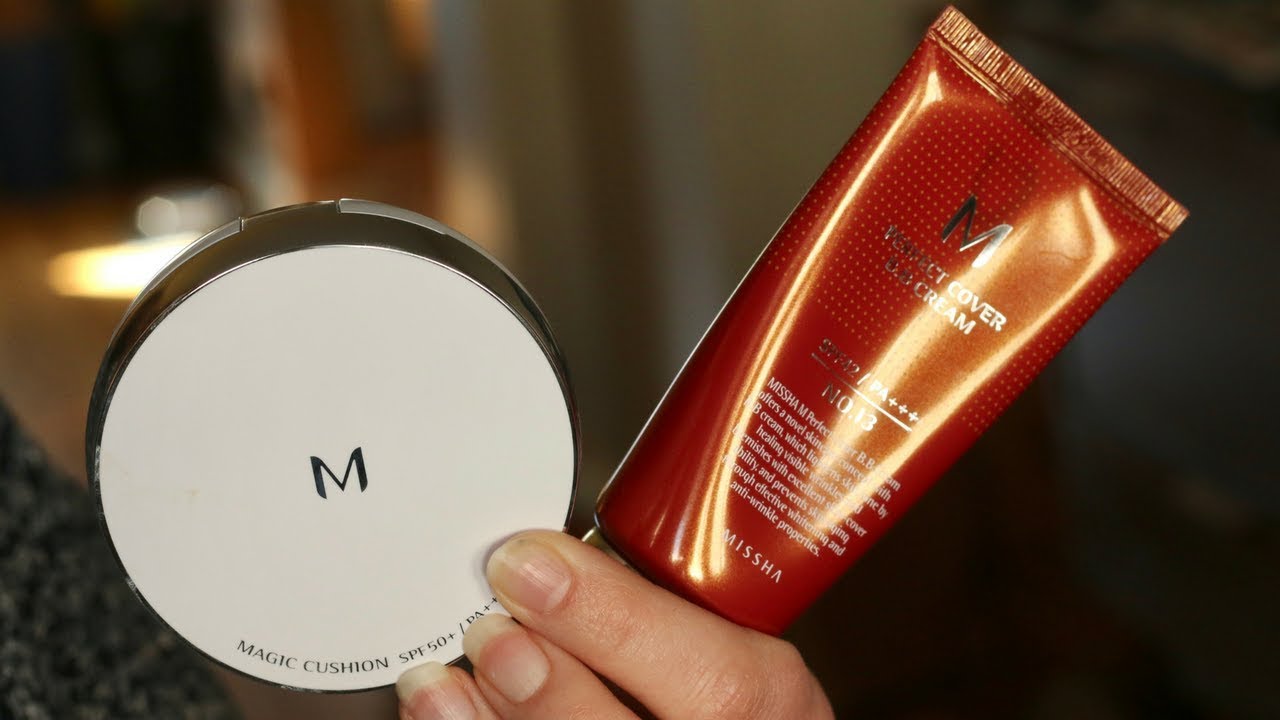 MISSHA Perfect Cover BB Cream vs. Magic Cushion