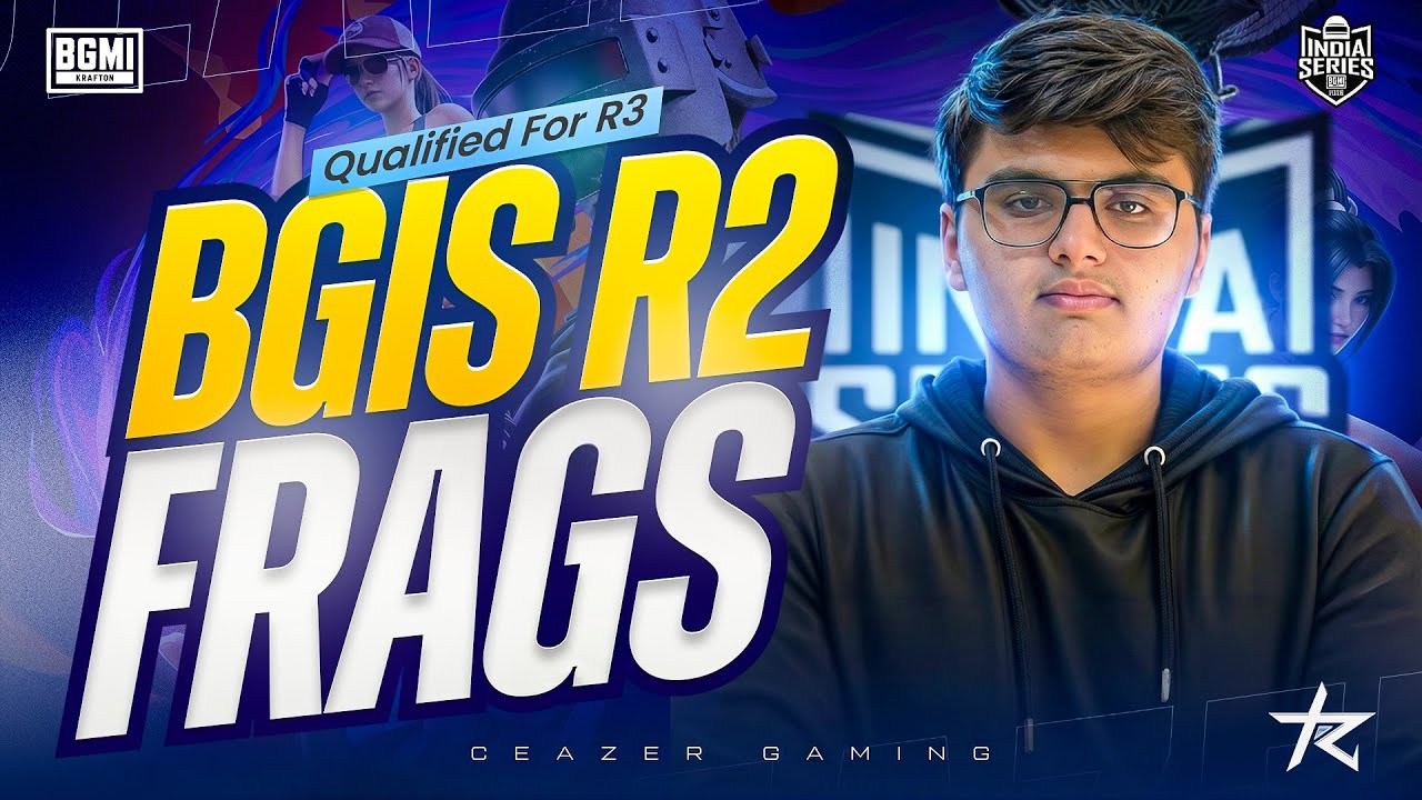QUALIFIED FOR BGIS R3✅ BGIS R2 FRAGS🥶 | TEAM TENZEN